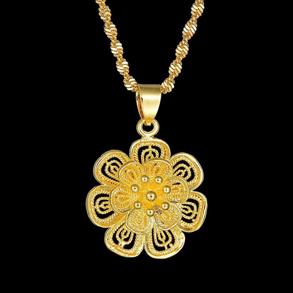Women Men Twisted Chain Necklaces Stainless Steel Flower Pendant Necklace for Women Men Gold Color Copper Jewelry Vintage Item
Women Men Twisted Chain Necklaces Stainless Steel Flower Pendant Necklace for Women Men Gold Color Copper Jewelry Vintage Item