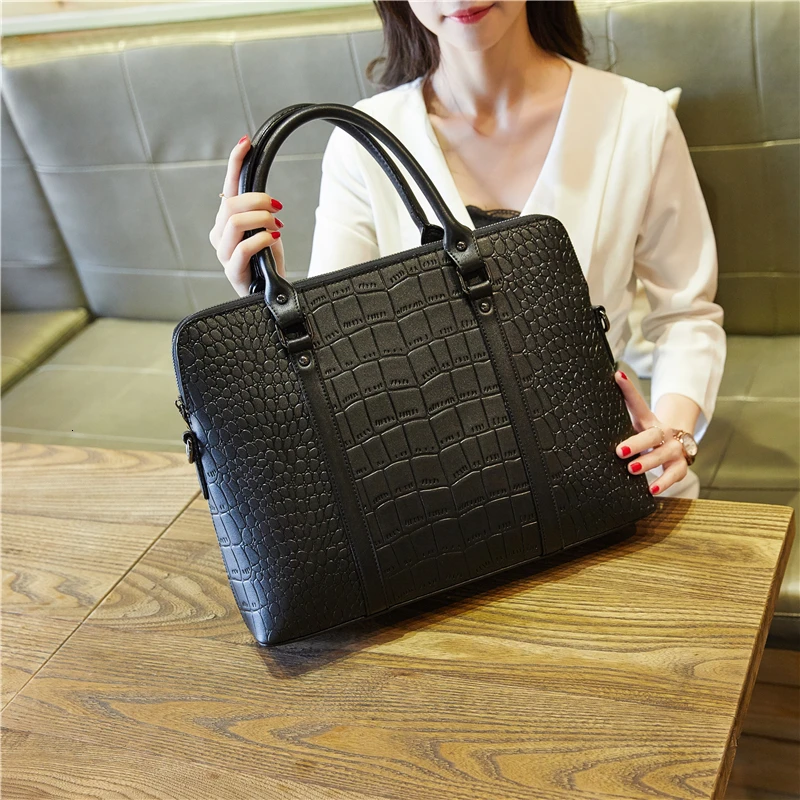 Women's Briefcase Office Shoulder Computer Bag 14" 15" Laptop Handbag Ladies Leather Business Briefcases Handbags Maletin Mujer
Women's Briefcase Office Shoulder Computer Bag 14" 15" Laptop Handbag Ladies Leather Business Briefcases Handbags Maletin Mujer