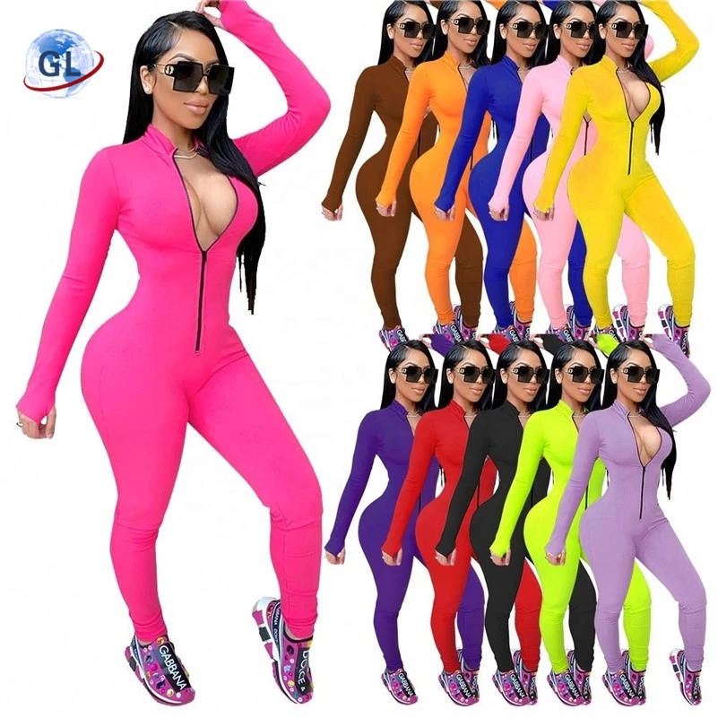 Plus Size Women Clothes One Piece Sexy And Rompers Club Party Jumpsuit Zipper Bodysuits Sportswear Bodycon
Plus Size Women Clothes One Piece Sexy And Rompers Club Party Jumpsuit Zipper Bodysuits Sportswear Bodycon