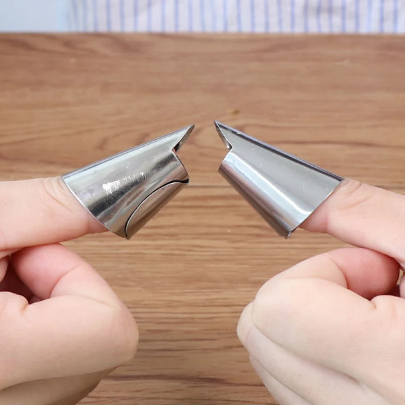 2pcs Finger Guard Protect Finger Hand Cut Hand Protector Knife Cut Finger Protection Tool Stainless Steel Kitchen Tools
2pcs Finger Guard Protect Finger Hand Cut Hand Protector Knife Cut Finger Protection Tool Stainless Steel Kitchen Tools