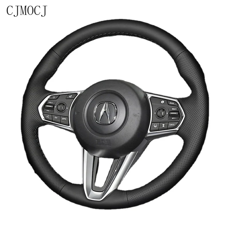 Fit for Acura CDX RDX ILX TL Customized High-quality Hand-Stitched Leather Steering Wheel Cover Interior Car Accessories
Fit for Acura CDX RDX ILX TL Customized High-quality Hand-Stitched Leather Steering Wheel Cover Interior Car Accessories