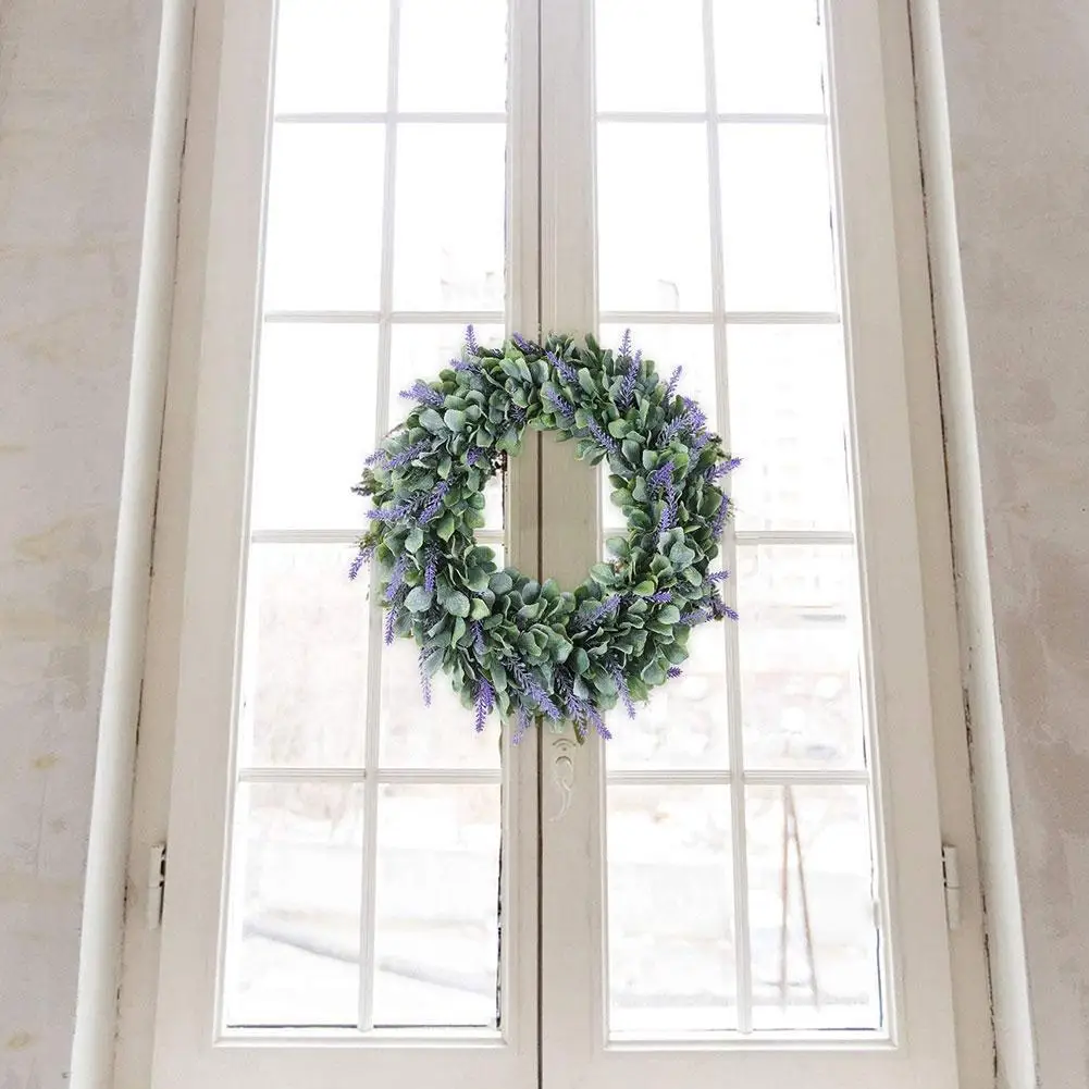 Fake Lavender Hanging Wreath Garland For Front Door Party Christmas Decoration 15.7inch Wedding Birthday M9U4
Fake Lavender Hanging Wreath Garland For Front Door Party Christmas Decoration 15.7inch Wedding Birthday M9U4