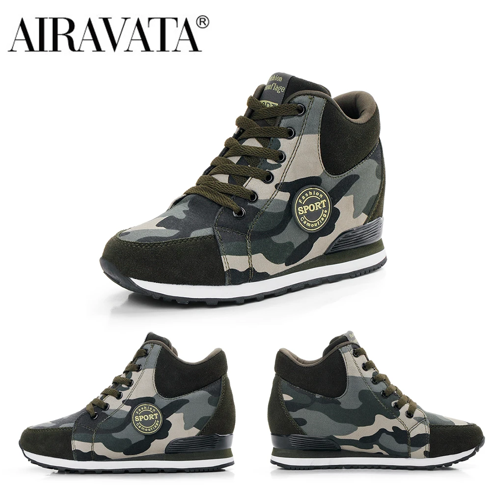 Airavata Women's Walking Shoes Platform Wedge Heel Sneakers Non-Slip Camouflage Height Increasing Casual Sneaker Plus Size 34-42
Airavata Women's Walking Shoes Platform Wedge Heel Sneakers Non-Slip Camouflage Height Increasing Casual Sneaker Plus Size 34-42