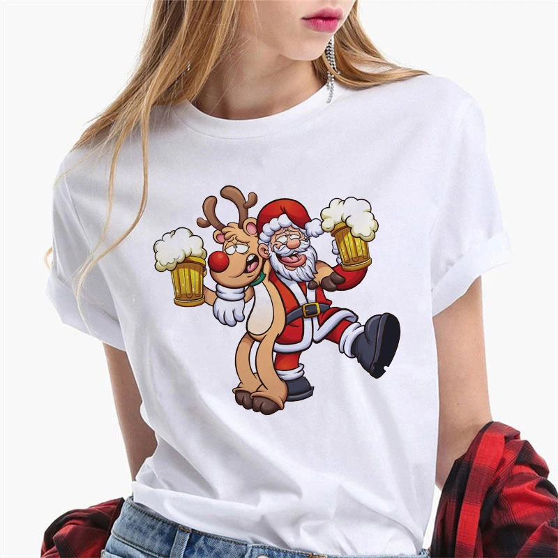 Women T-shirts Xmas Designed Female Tee T-Shirt Funny 90s Style Summer Cute Tops Ladies Printed Lady Womens Graphic T Shirt
Women T-shirts Xmas Designed Female Tee T-Shirt Funny 90s Style Summer Cute Tops Ladies Printed Lady Womens Graphic T Shirt