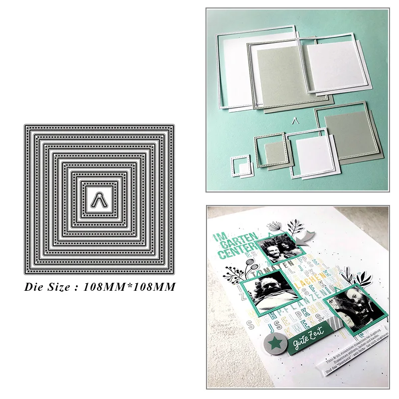 Square Background Frame Metal Cutting Dies for DIY Scrapbook Album Paper Card Decoration Crafts Embossing 2021 New Dies
Square Background Frame Metal Cutting Dies for DIY Scrapbook Album Paper Card Decoration Crafts Embossing 2021 New Dies