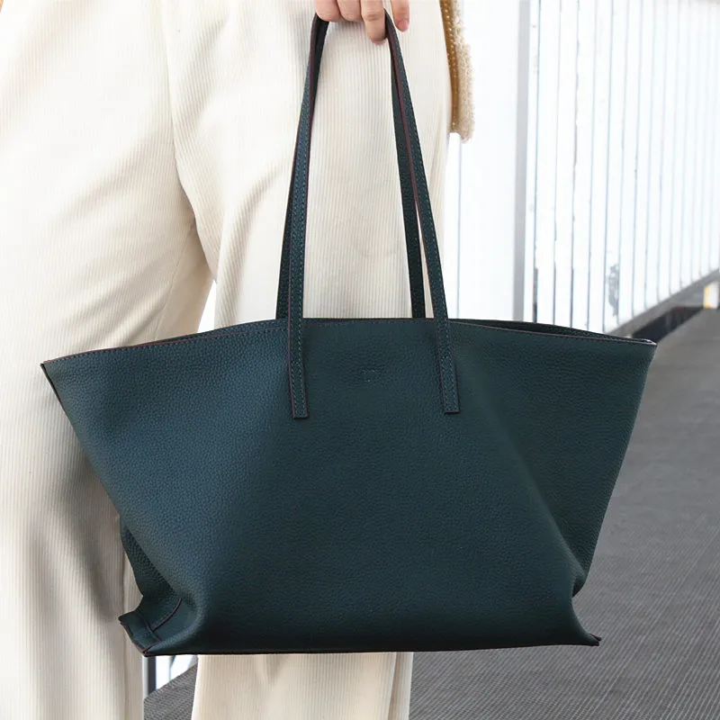 Female Big Bag Lady Genuine Leather Handbags Designer Casual Totes Luxury Hand Bags Large Capacity Shopping Women Shoulder Bags
Female Big Bag Lady Genuine Leather Handbags Designer Casual Totes Luxury Hand Bags Large Capacity Shopping Women Shoulder Bags