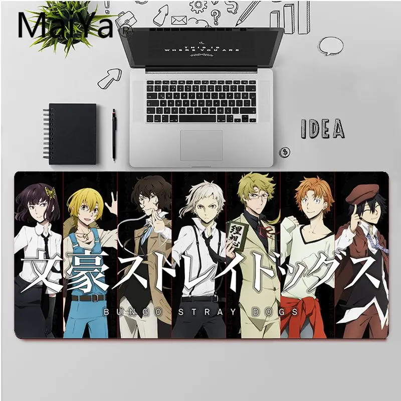 Maiya Top Quality Bungo Stray Dogs Natural Rubber Gaming mousepad Desk Mat Free Shipping Large Mouse Pad Keyboards Mat
Maiya Top Quality Bungo Stray Dogs Natural Rubber Gaming mousepad Desk Mat Free Shipping Large Mouse Pad Keyboards Mat