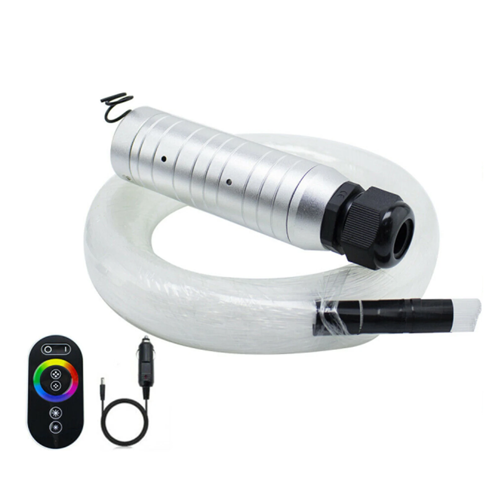 6W RGB Car Roof Star Lights LED Fiber Optic Star Ceiling Light Kits 2M 0.75mm 150-200pcs Optical Fiber With RF/APP/Sound Control
6W RGB Car Roof Star Lights LED Fiber Optic Star Ceiling Light Kits 2M 0.75mm 150-200pcs Optical Fiber With RF/APP/Sound Control