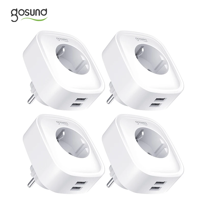 Умная розетка Gosund с Европейским разъемом, 16 А, 2USB-порта, Wi-Fi, Tuya, приложение Smart Life, дистанционное управление для дома, умная розетка для Alexa, ...
Умная розетка Gosund с Европейским разъемом, 16 А, 2USB-порта, Wi-Fi, Tuya, приложение Smart Life, дистанционное управление для дома, умная розетка для Alexa, ...