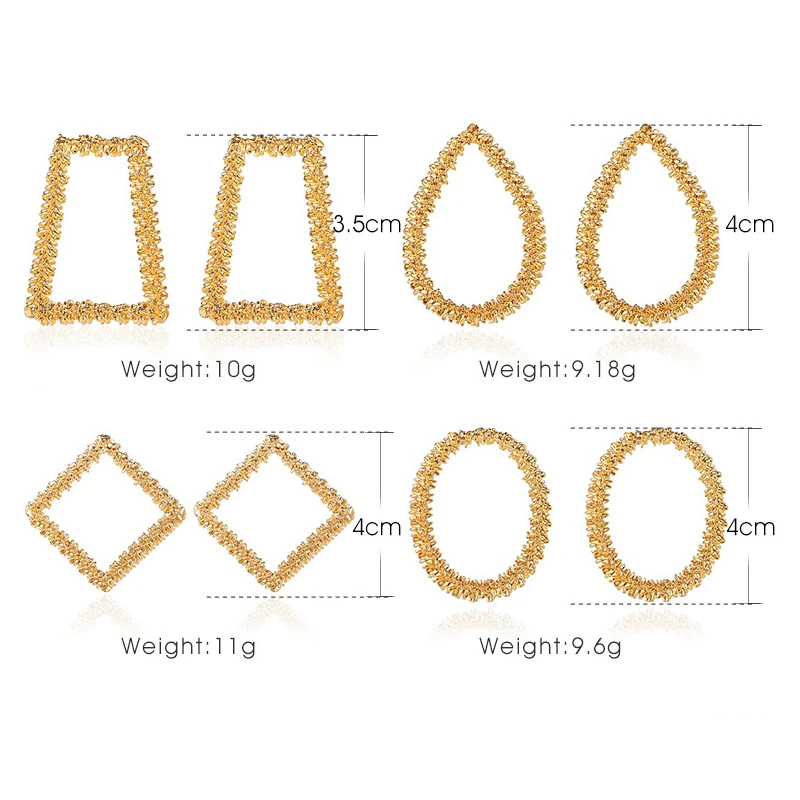 Bacolod Geometric Hyperbole Gold Color Women Earrings 2020 New Arrival Party Birthday Jewelry Female Drop Earring Gifts
Bacolod Geometric Hyperbole Gold Color Women Earrings 2020 New Arrival Party Birthday Jewelry Female Drop Earring Gifts