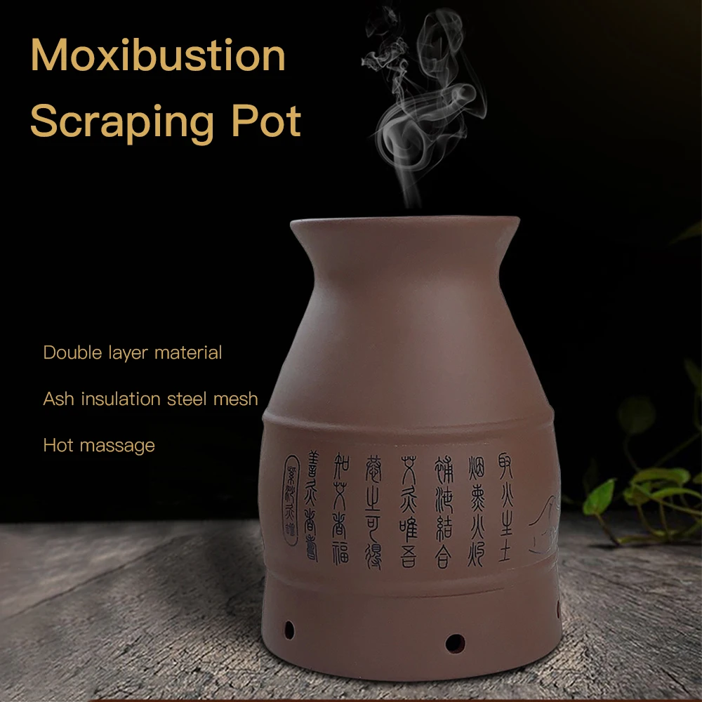 Ceramic Household Warm Moxibustion Pot Moxibustion Museum Stone Scraping Cup Household Hand Held Hanging Scraping Instrument
Ceramic Household Warm Moxibustion Pot Moxibustion Museum Stone Scraping Cup Household Hand Held Hanging Scraping Instrument