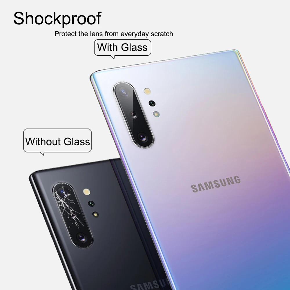 Стекло для Samsung Galaxy Note 10 Plus S10 5G стеклянная защита объектива камеры Защитная