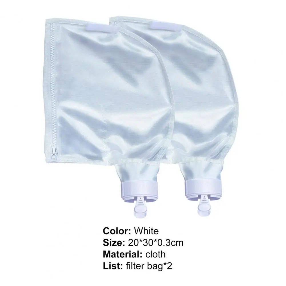 2Pcs Pool Cleaner Bags Zipper Closure Design Tear Resistant Fabric Replacement Swimming Pool Filter Bags for Polaris 280 Pool C
2Pcs Pool Cleaner Bags Zipper Closure Design Tear Resistant Fabric Replacement Swimming Pool Filter Bags for Polaris 280 Pool C