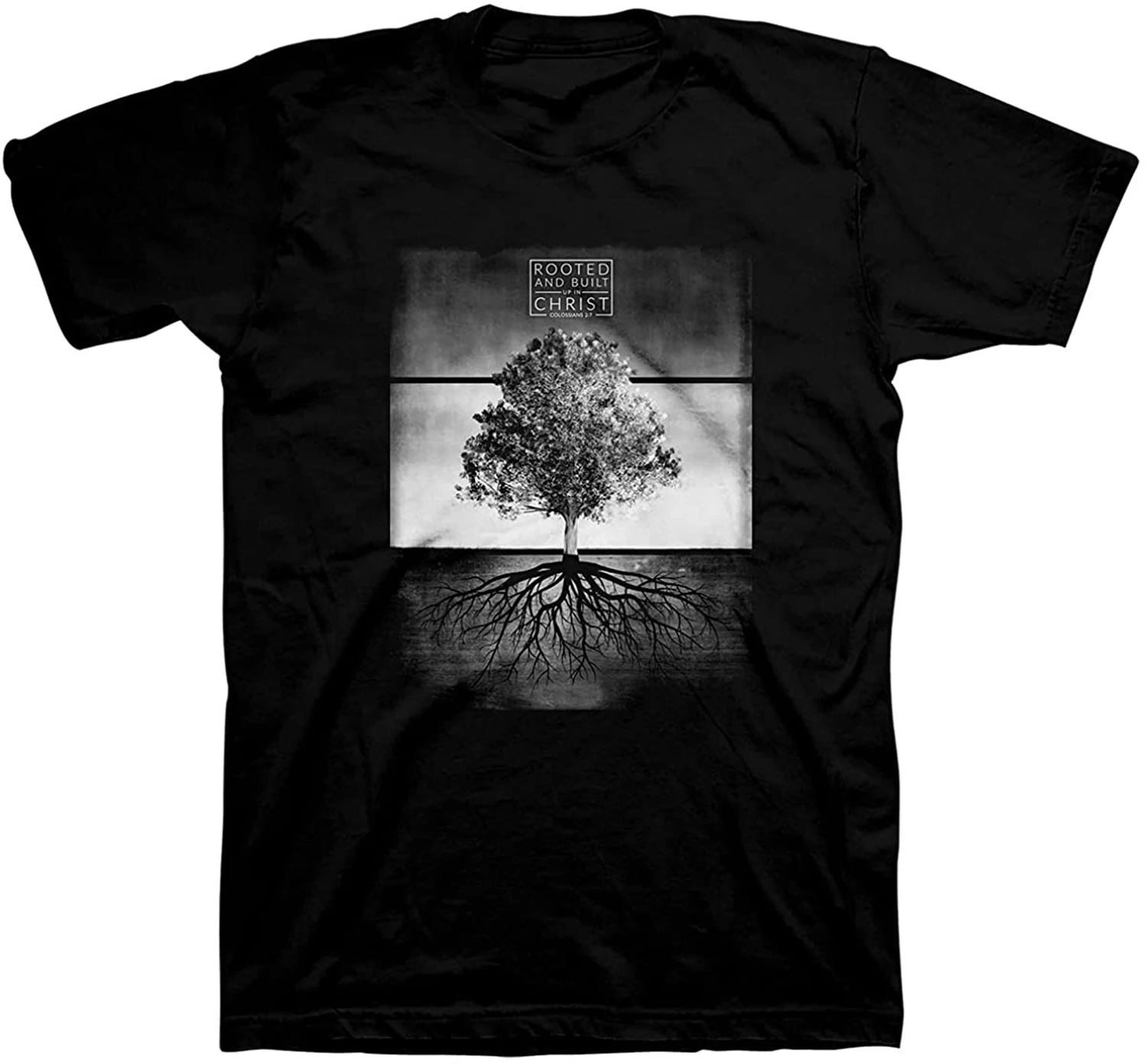 Rooted In Christ Colossians 2:7 Christians Gift Mens T-Shirt. Summer Cotton Short Sleeve O-Neck Unisex T Shirt New S-3XL
Rooted In Christ Colossians 2:7 Christians Gift Mens T-Shirt. Summer Cotton Short Sleeve O-Neck Unisex T Shirt New S-3XL