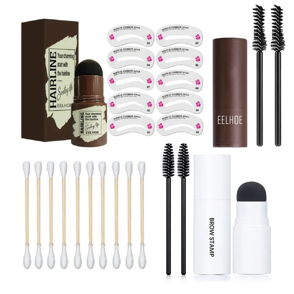 One Step Eyebrow Powder Stamp Shaping Kit Long Lasting Contouring Eyebrow Shape Stamp Brow with 10 Eyebrow Stencils 2 Brushes
One Step Eyebrow Powder Stamp Shaping Kit Long Lasting Contouring Eyebrow Shape Stamp Brow with 10 Eyebrow Stencils 2 Brushes