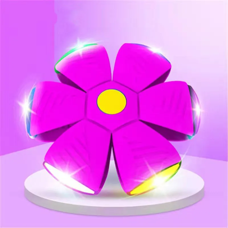 16/23cm Flying UFO Flat Throw Disc Ball With LED Light MusicToy Kid Outdoor Garden Basketball Game Magic UFO Deformed Flat Ball
16/23cm Flying UFO Flat Throw Disc Ball With LED Light MusicToy Kid Outdoor Garden Basketball Game Magic UFO Deformed Flat Ball