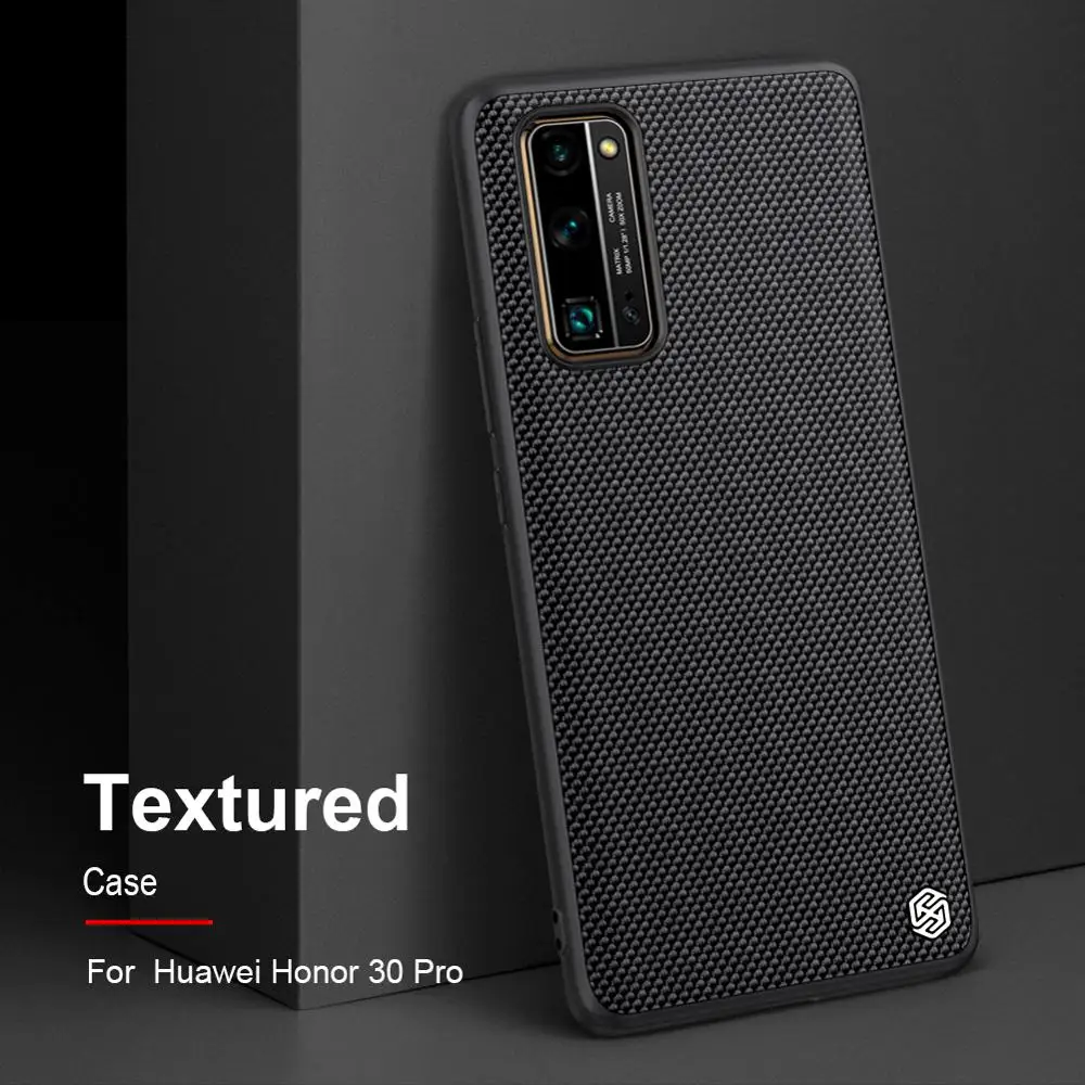 Чехол для Huawei Honor 30 Pro NILLKIN Текстурированный чехол из нейлонового волокна задняя