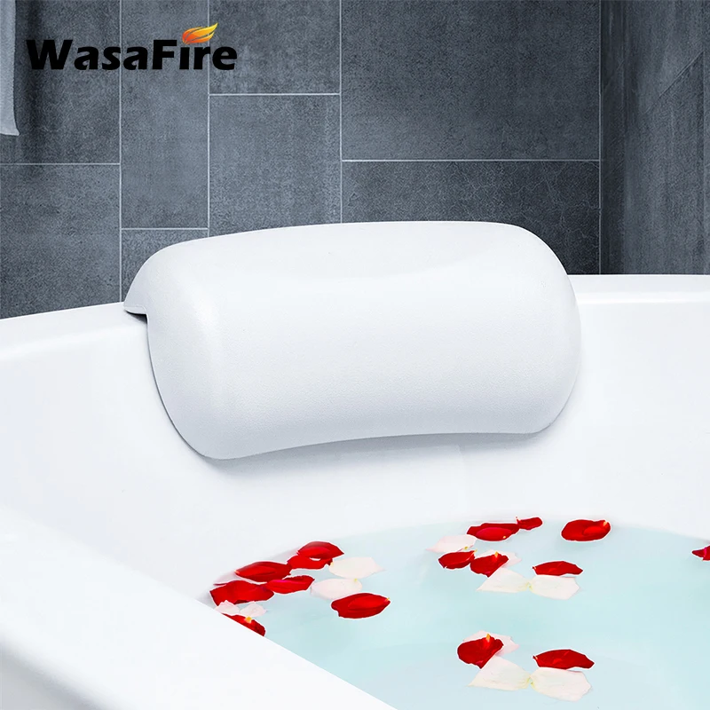 SPA Bath Pillow Non-Slip Bathtub Headrest Soft Neck Waterproof Bath Pillows Suction Cups Easy Clean Home Bathroom Accessories
SPA Bath Pillow Non-Slip Bathtub Headrest Soft Neck Waterproof Bath Pillows Suction Cups Easy Clean Home Bathroom Accessories