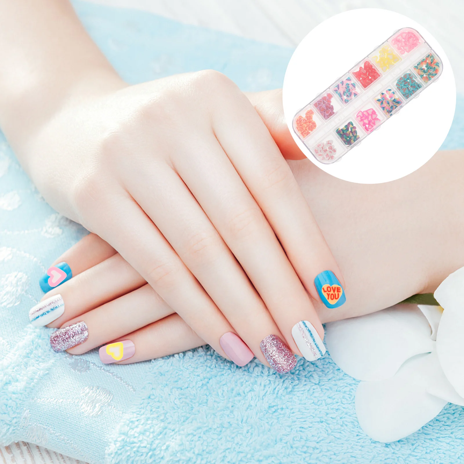 3 Boxes Valentine's Day Heart Nail Stickers Nail Decorations Accessory for
3 Boxes Valentine's Day Heart Nail Stickers Nail Decorations Accessory for