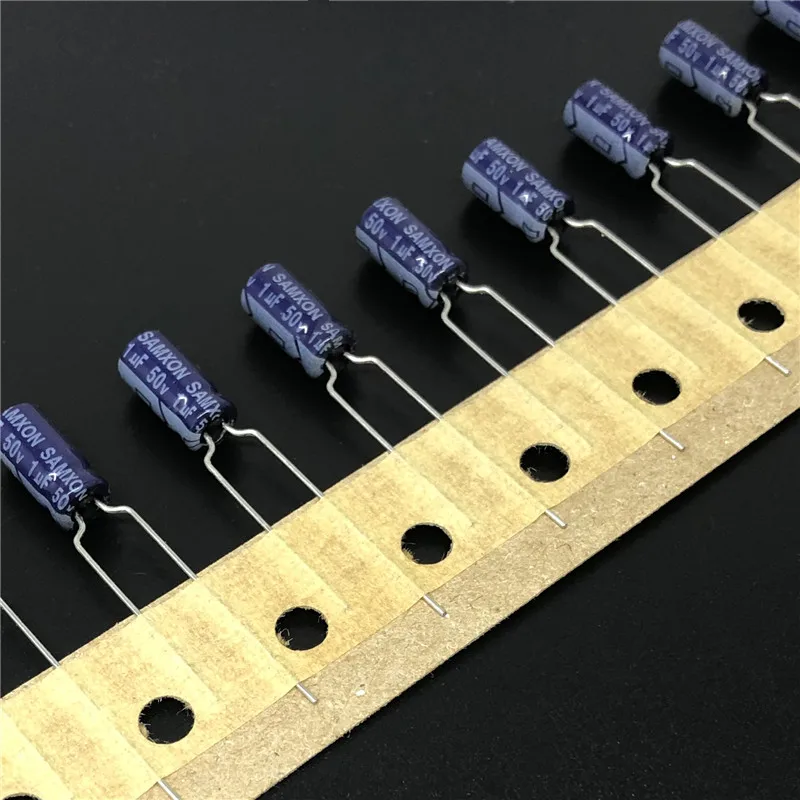 20 шт. 1uF 50V SAMXON GS Series 5x11 мм Высококачественный Алюминиевый электролитический