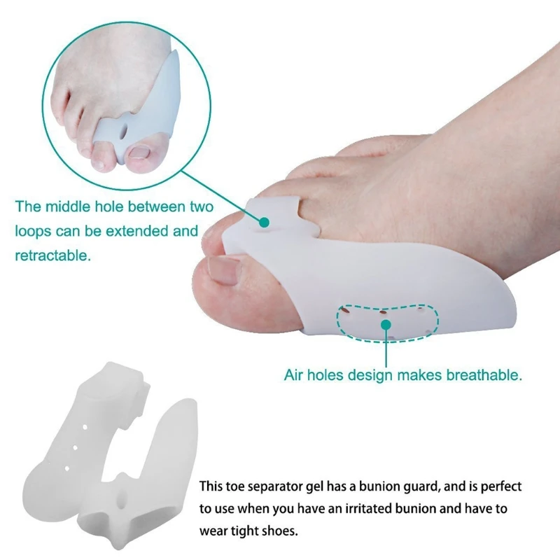Sports Toes Valgus Corrector Pain Relief Kit Splint Protector Pads Set Support Brace Retractors to Relieve Pain and Straighten
Sports Toes Valgus Corrector Pain Relief Kit Splint Protector Pads Set Support Brace Retractors to Relieve Pain and Straighten