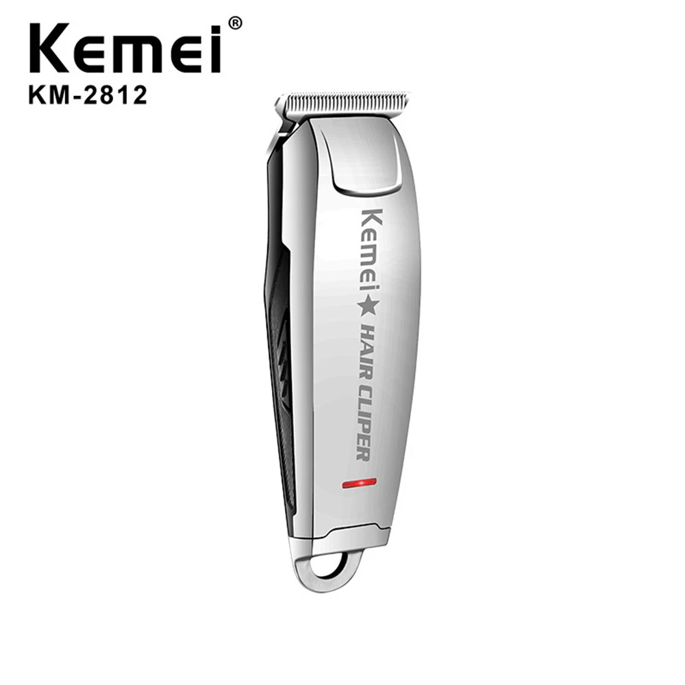 Kemei 2812 электрическая машинка для стрижки волос 0 мм триммер профессиональная