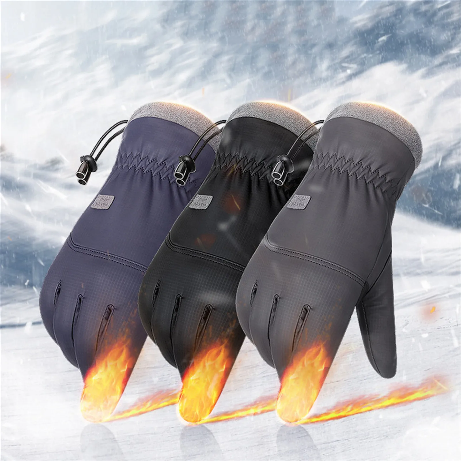 Fashion Unisex Winter Warm And Windproof Touch Screen Gloves Outdoor Non-slip Sports Cycling Creative Gloves
Fashion Unisex Winter Warm And Windproof Touch Screen Gloves Outdoor Non-slip Sports Cycling Creative Gloves