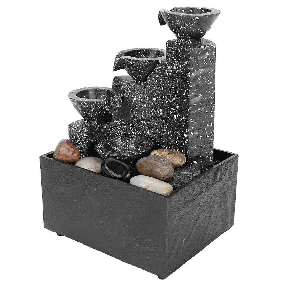 1pc Fountain Ornament Indoor Tabletop Fountain Water Feature LED Lights Statues Home Decor USB Charge Without Battery
1pc Fountain Ornament Indoor Tabletop Fountain Water Feature LED Lights Statues Home Decor USB Charge Without Battery