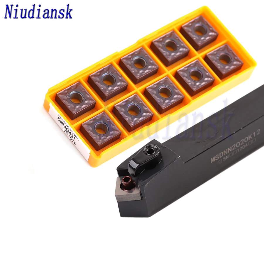 10pcs SNMG1204 Carbide Inserts 1pc MSDNN1616H12 MSDNN2020K12 External Turning Tool Holder MSDNN2525M12 Arbor CNC Lathe Tool Suit
10pcs SNMG1204 Carbide Inserts 1pc MSDNN1616H12 MSDNN2020K12 External Turning Tool Holder MSDNN2525M12 Arbor CNC Lathe Tool Suit