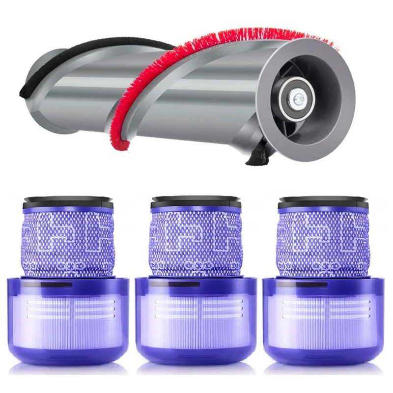 HEPA V11 Vacuum Filters Roll Brush for Dyson Cordless Vacuum V11, V11 Torque Drive, Part No. 970013-02
HEPA V11 Vacuum Filters Roll Brush for Dyson Cordless Vacuum V11, V11 Torque Drive, Part No. 970013-02