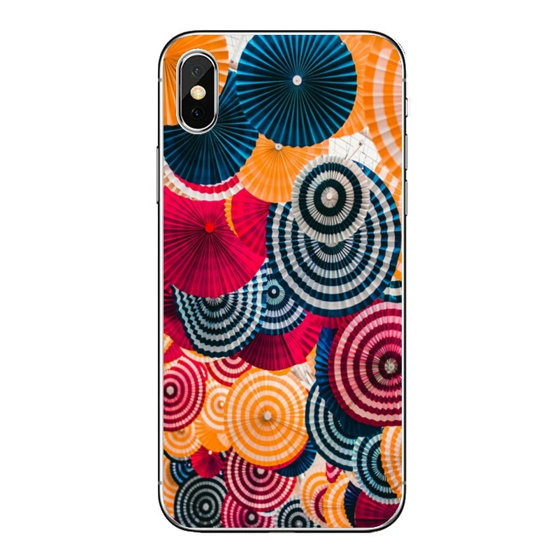 Аксессуары чехол для телефона Xiaomi Redmi Note 8 7 6 5A 4 Pro 7A K20 6A 4A 4X 5 Plus S2 красочные зонтики