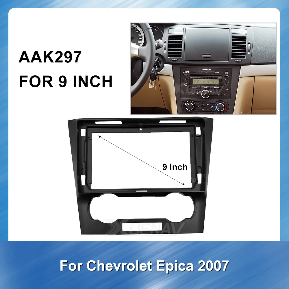 Автомобильный радиоприемник 9 дюймов, рамка для Chevrolet Epica 2007, панель с DVD-плеером, крепление для приборной панели, комплект для установки авто...
Автомобильный радиоприемник 9 дюймов, рамка для Chevrolet Epica 2007, панель с DVD-плеером, крепление для приборной панели, комплект для установки авто...
