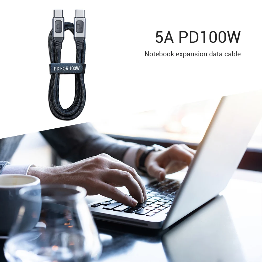 Type C Male to Male USB Cable 5A PD 100W USB-C Charging Cord 1m/1.5m/2m Nylon Extension Data Cable for Laptop Phone Notebook
Type C Male to Male USB Cable 5A PD 100W USB-C Charging Cord 1m/1.5m/2m Nylon Extension Data Cable for Laptop Phone Notebook