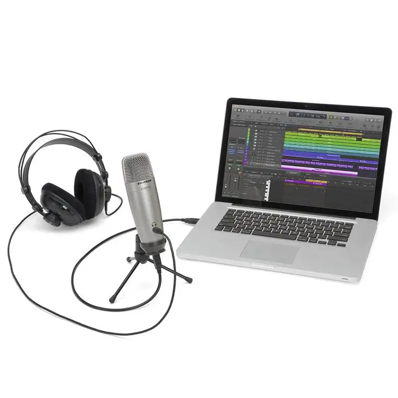 USB Studio Condenser Microphone with Real-time monitoring large diaphragm condenser microphone for broadcasting
USB Studio Condenser Microphone with Real-time monitoring large diaphragm condenser microphone for broadcasting