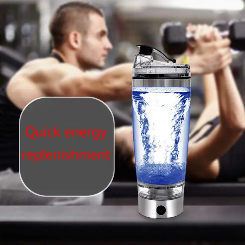 W3JA 450ml/600ml USB Rechargeable Electric Mixing Cup Portable Protein Powder Automatic Shaker Bottle Leakproof Mixer
W3JA 450ml/600ml USB Rechargeable Electric Mixing Cup Portable Protein Powder Automatic Shaker Bottle Leakproof Mixer