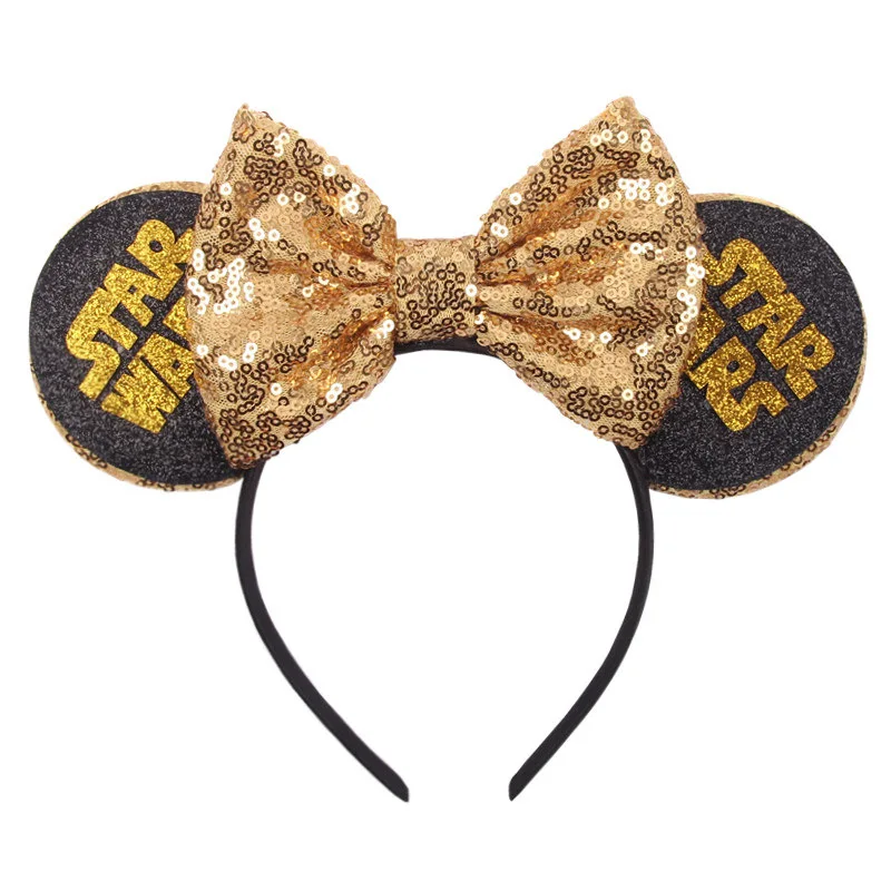 Disney Mickey ear headband Star Wars diy headband children Mickey headband creative headdress Holiday Party decoration
Disney Mickey ear headband Star Wars diy headband children Mickey headband creative headdress Holiday Party decoration