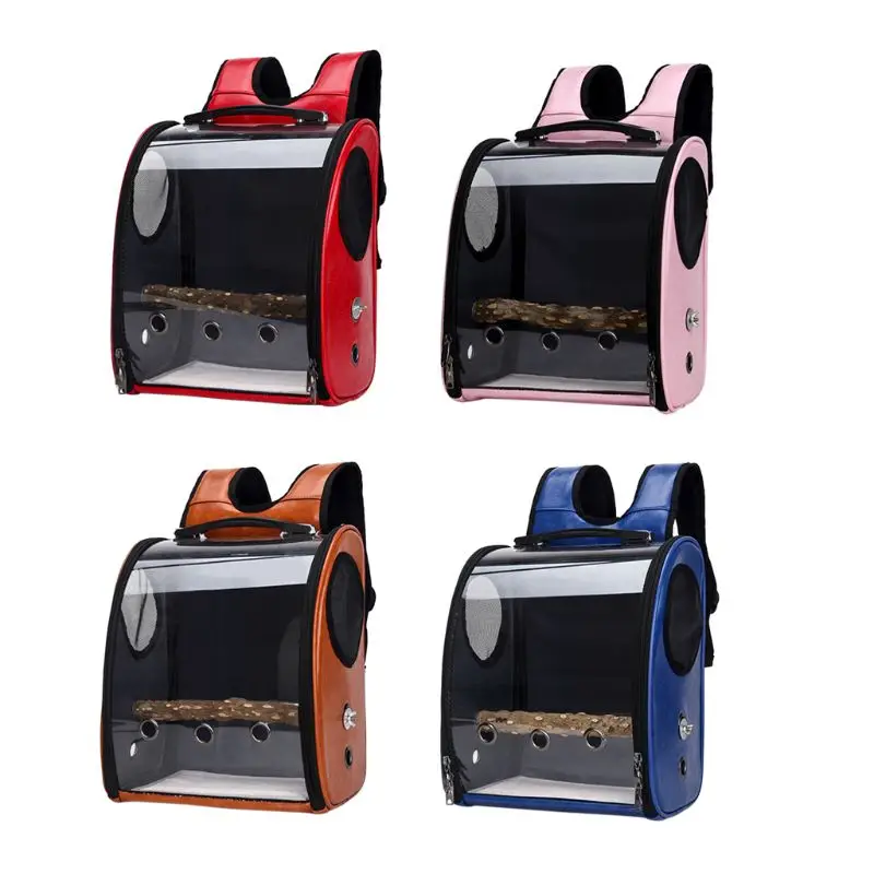 Pet Carrier Backpack for Parrot Bird Carrier Travel Bag Transparent Cover Breathable Dropshipping
Pet Carrier Backpack for Parrot Bird Carrier Travel Bag Transparent Cover Breathable Dropshipping