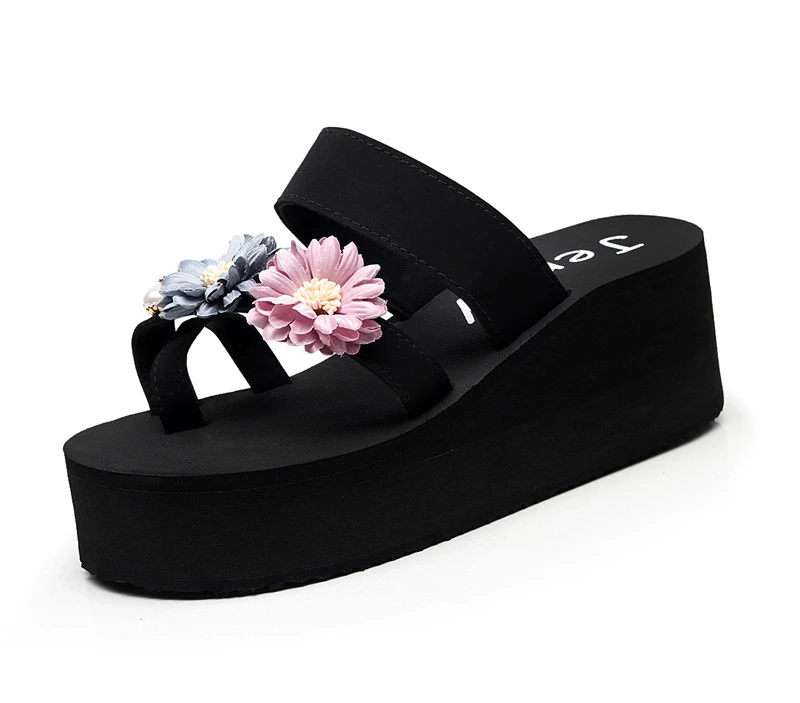 Whoholl Brand Women Slippers Summer Flower Clip Toe Flip Flops Woman Casual Shoes 2020 Wedges Female Beach Slippers SIZE 34-41
Whoholl Brand Women Slippers Summer Flower Clip Toe Flip Flops Woman Casual Shoes 2020 Wedges Female Beach Slippers SIZE 34-41