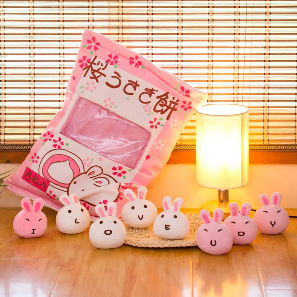 1Bag Plush Mini Rabbit Dolls Pudding Lapin Toys Simulation Innovative Snack Doll Soft Sofa Pillow Home Decoration(Bunny) Girls
1Bag Plush Mini Rabbit Dolls Pudding Lapin Toys Simulation Innovative Snack Doll Soft Sofa Pillow Home Decoration(Bunny) Girls