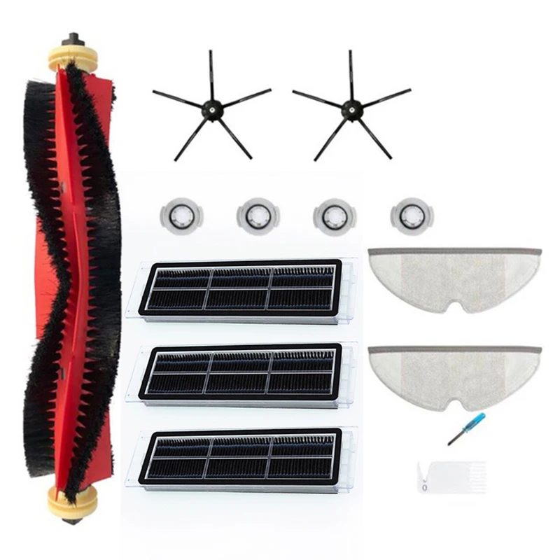 22/14Pcs/Kit Vacuum Cleaner Side Brushes Filters For Xiaomi Roborock S6 S60 S65 S5 MAX T6 S50 S55 E25 E35 Mop Cloth/ Guide Wheel
22/14Pcs/Kit Vacuum Cleaner Side Brushes Filters For Xiaomi Roborock S6 S60 S65 S5 MAX T6 S50 S55 E25 E35 Mop Cloth/ Guide Wheel