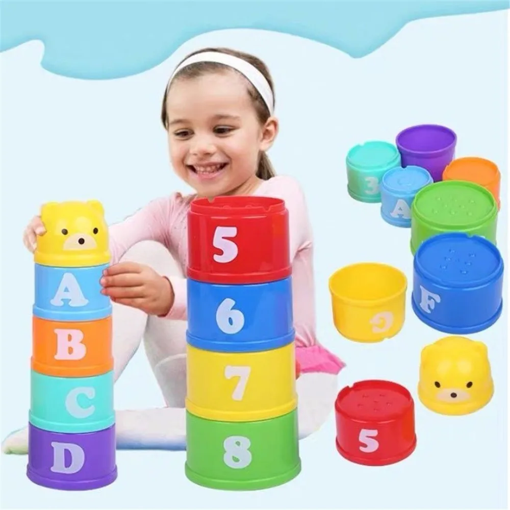 9PCS Basics Stack & Roll Cups Stacked Cups Toy Figure Letters Children Educational Toys Fun Rainbow Cups Stacking Tower Mini Bea
9PCS Basics Stack & Roll Cups Stacked Cups Toy Figure Letters Children Educational Toys Fun Rainbow Cups Stacking Tower Mini Bea