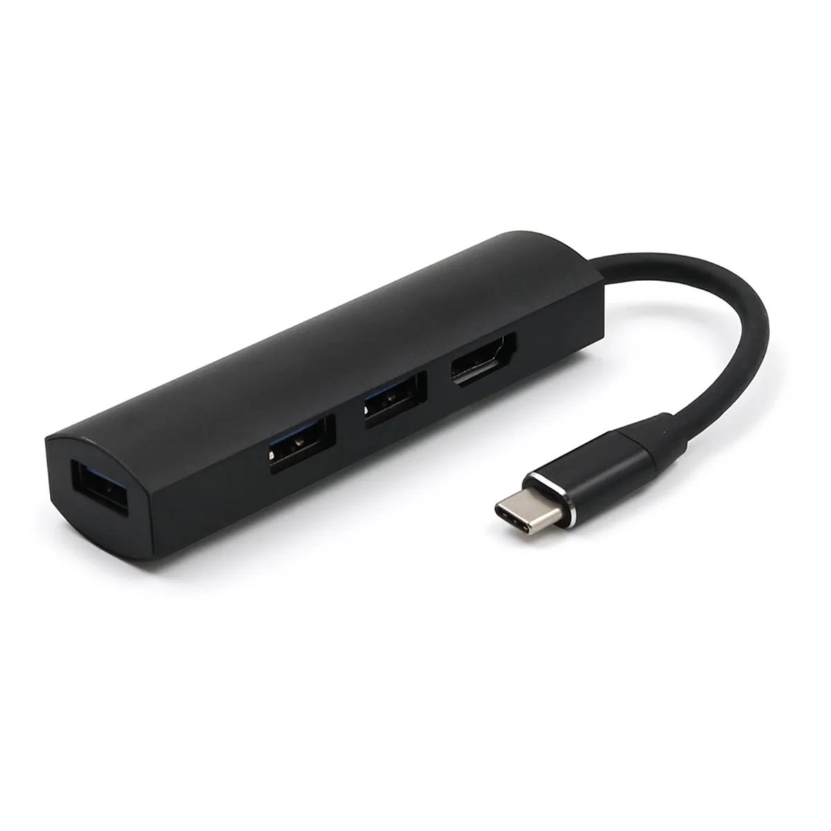 USB C HUB Support 4K Resolution for PC Mobile Phone Type-C to HDMI-compatible + 3x USB 3.0 Adapter
USB C HUB Support 4K Resolution for PC Mobile Phone Type-C to HDMI-compatible + 3x USB 3.0 Adapter