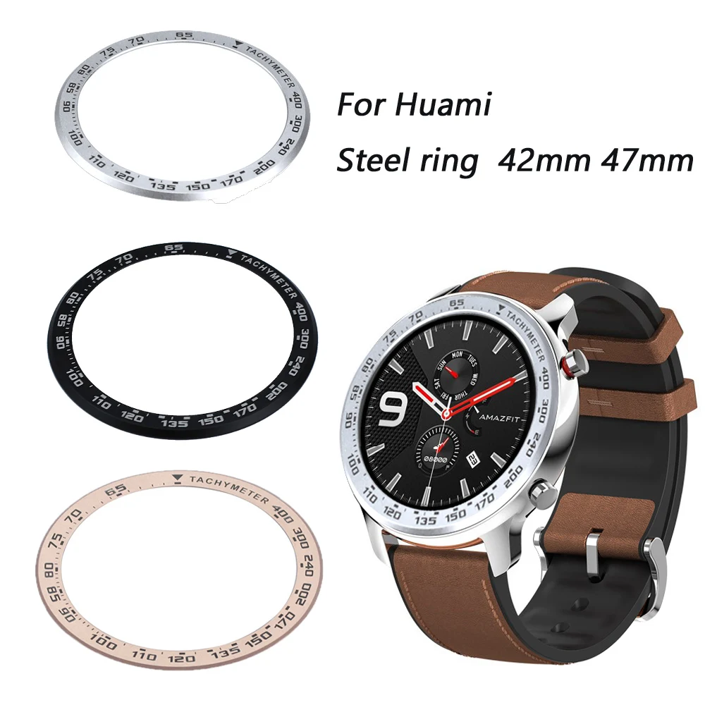 For huami Amazfit GTR 47MM Metal Outer Edge Cover Bezel Ring Dial Scale Speed Tachymeter Protective Case For Amazfit GTR 42 47mm
For huami Amazfit GTR 47MM Metal Outer Edge Cover Bezel Ring Dial Scale Speed Tachymeter Protective Case For Amazfit GTR 42 47mm