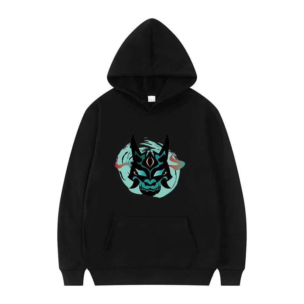 Genshin Impact Xiao Mask Fangs Japanese Street Harajuku Anime Print Winter Long-sleeved Thick Sports Unisex Hoodie Hip Hop Trend
Genshin Impact Xiao Mask Fangs Japanese Street Harajuku Anime Print Winter Long-sleeved Thick Sports Unisex Hoodie Hip Hop Trend