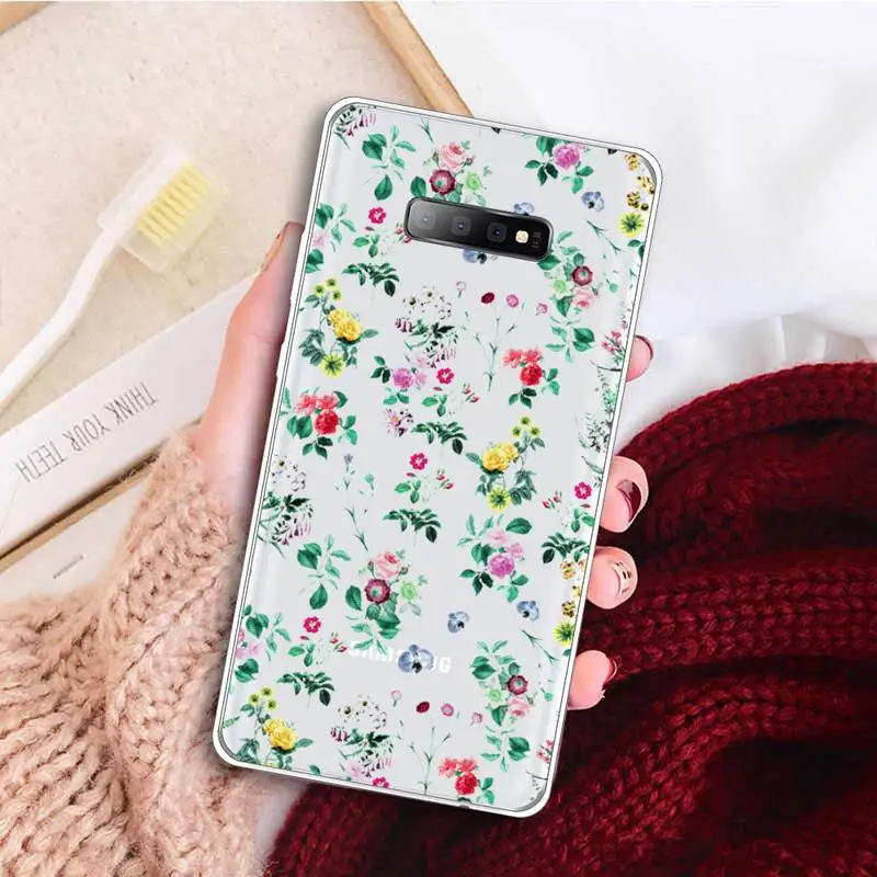 Fashion Cute Flowers Phone Case Transparent For Samsung Galaxy A 71 21s S note 8 9 10 plus 20 ultra
Fashion Cute Flowers Phone Case Transparent For Samsung Galaxy A 71 21s S note 8 9 10 plus 20 ultra