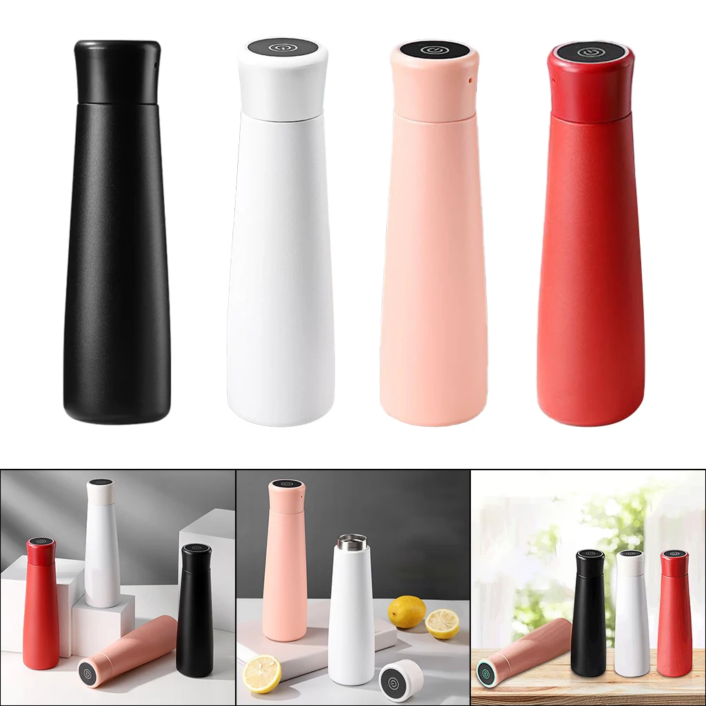 500ML Smart Mug Temperature Display Stainless Steel Water Bottle LED Touch Screen Waterproof Gift
500ML Smart Mug Temperature Display Stainless Steel Water Bottle LED Touch Screen Waterproof Gift