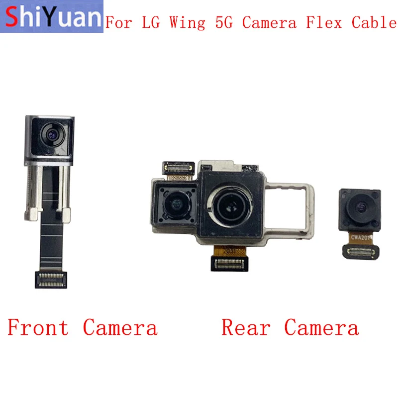 Back Rear Front Camera Flex Cable For LG Wing 5G LMF100N LM-F100N LM-F100V Main Big Small Camera Module Repair Parts
Back Rear Front Camera Flex Cable For LG Wing 5G LMF100N LM-F100N LM-F100V Main Big Small Camera Module Repair Parts