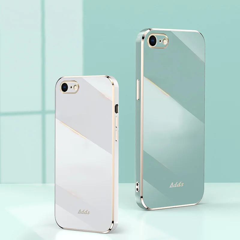 Square Frame Plating Case for iPhone 7 Bling Gold for iPhone 8 case plated color fundas cover for Apple
Square Frame Plating Case for iPhone 7 Bling Gold for iPhone 8 case plated color fundas cover for Apple