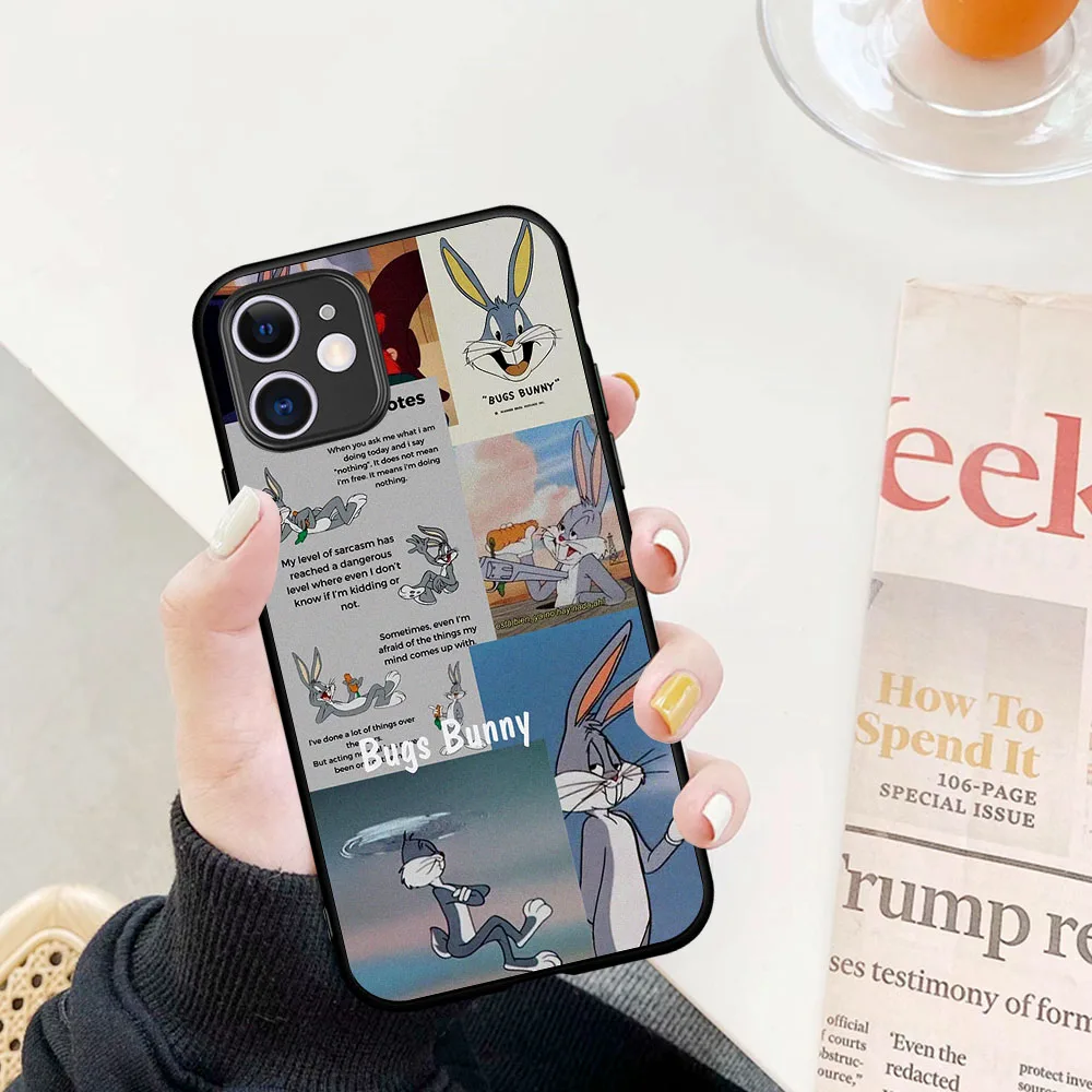 Hot Cartoon Bugs Bunny Cute Rabbit Wolf dog Phone Case For iPhone 11 12 Pro Max 8 7 6 6S Plus XR X XS Max 5 5S SE 2020 Cover
Hot Cartoon Bugs Bunny Cute Rabbit Wolf dog Phone Case For iPhone 11 12 Pro Max 8 7 6 6S Plus XR X XS Max 5 5S SE 2020 Cover