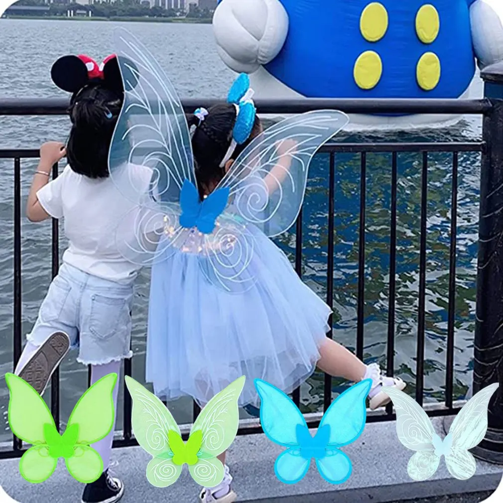 Fairy Wings For Girl Halloween Butterfly Fairy Wings Costume For Fairy Costumes Sparkle Fairy Princess Wings Party Favor 3PCS
Fairy Wings For Girl Halloween Butterfly Fairy Wings Costume For Fairy Costumes Sparkle Fairy Princess Wings Party Favor 3PCS